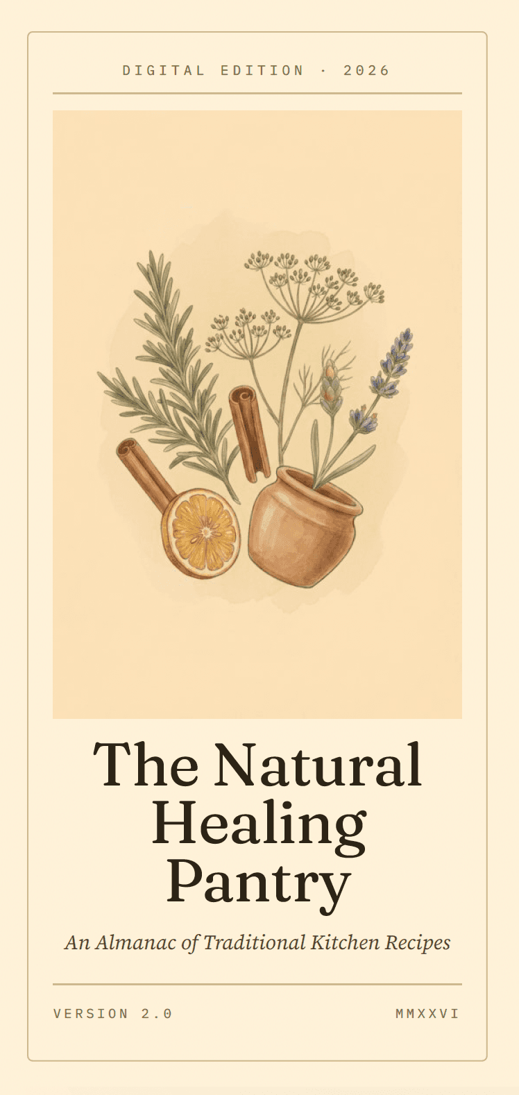 The Natural Healing Pantry — Almanac cover